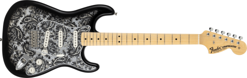 Limited Stratocaster Black Paisley MADE IN JAPAN71